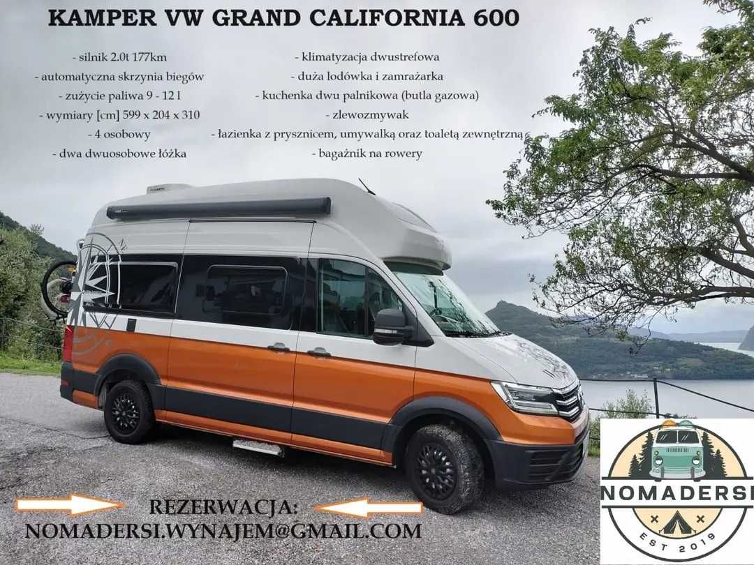 Nowa Grand California , wolne terminy w Lipcu , Nomadersi.com.pl