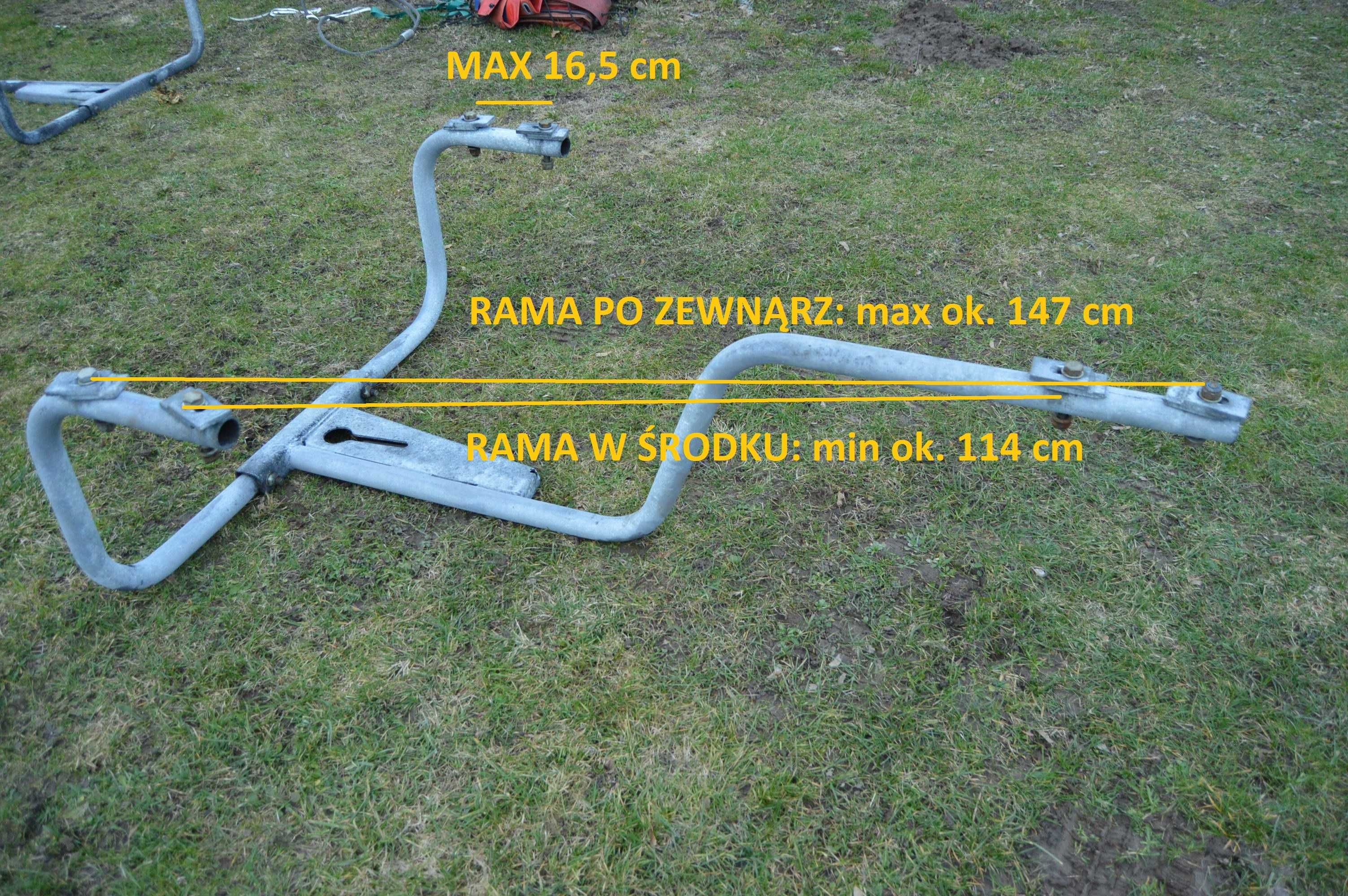 Uchwyt na koło zapasowe, wieszak do naczepy, Kosz Mega, Benalu - zapas