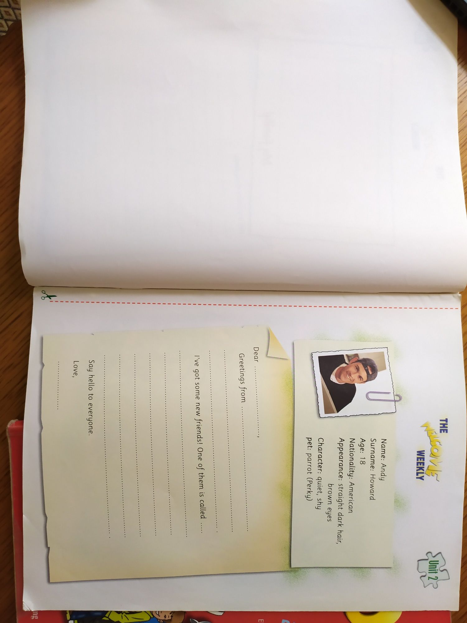 Welcome pupils book
