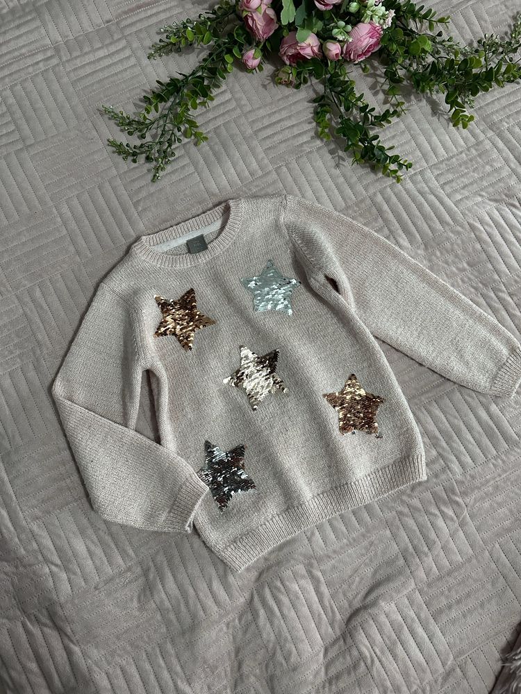 Rozm 116 komplet sweterki / bluza