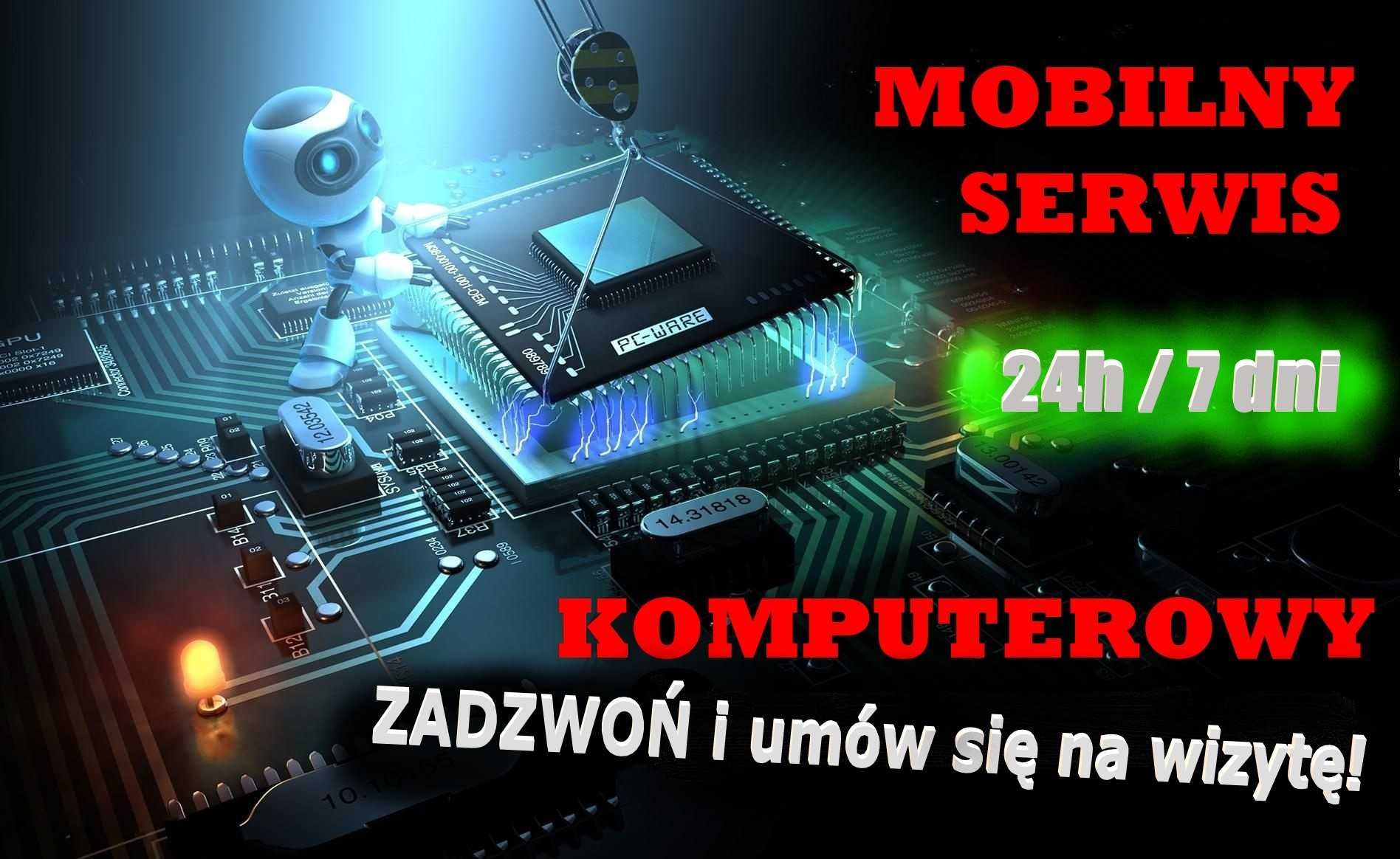 Naprawa Komputerów ~ Pogotowie Komputerowe ~ Serwis Laptopów 24h/7