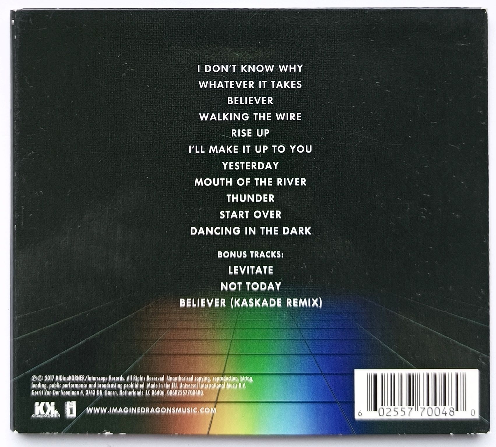 Imagine Dragons Evolve Intl DeLuxe 2017r