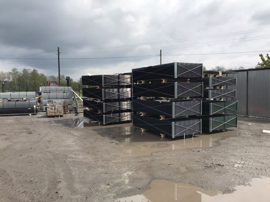 Panel Ogrodzeniowy 2D fi 6/5/6 Wiśniowski 1230 OCYNK +RAL 7016,9005