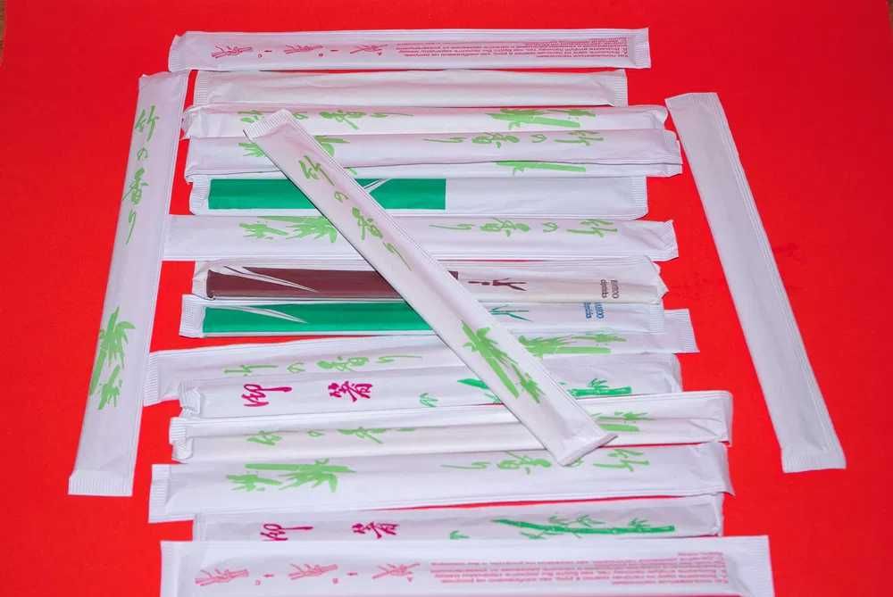 Бамбуковые палочки для суши разнообразные