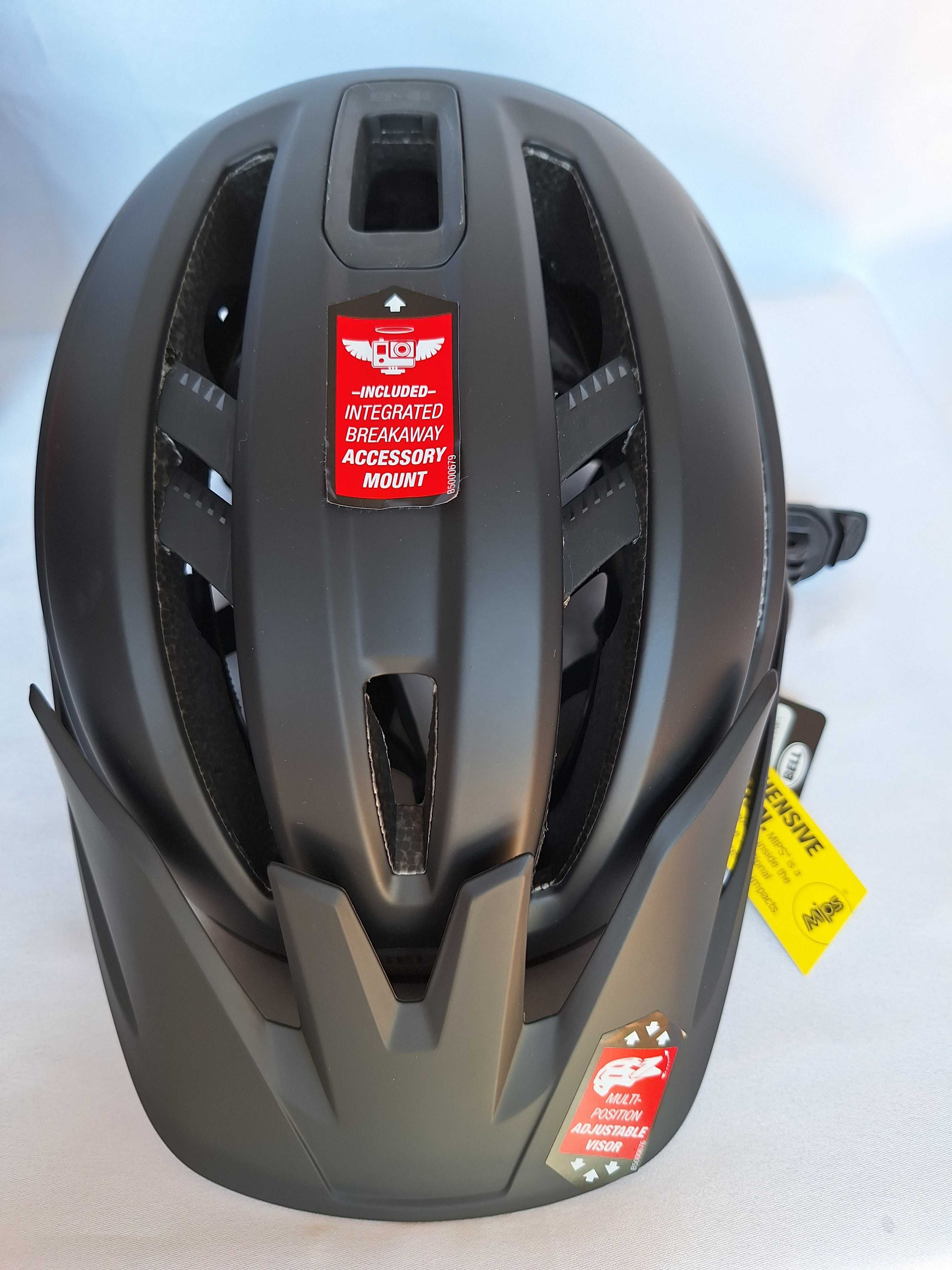 Kask rowerowy Bell Sixer Mips Black S 52-56cm