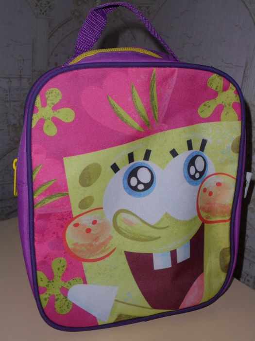 Сумка с Губкой Бобом, портфель