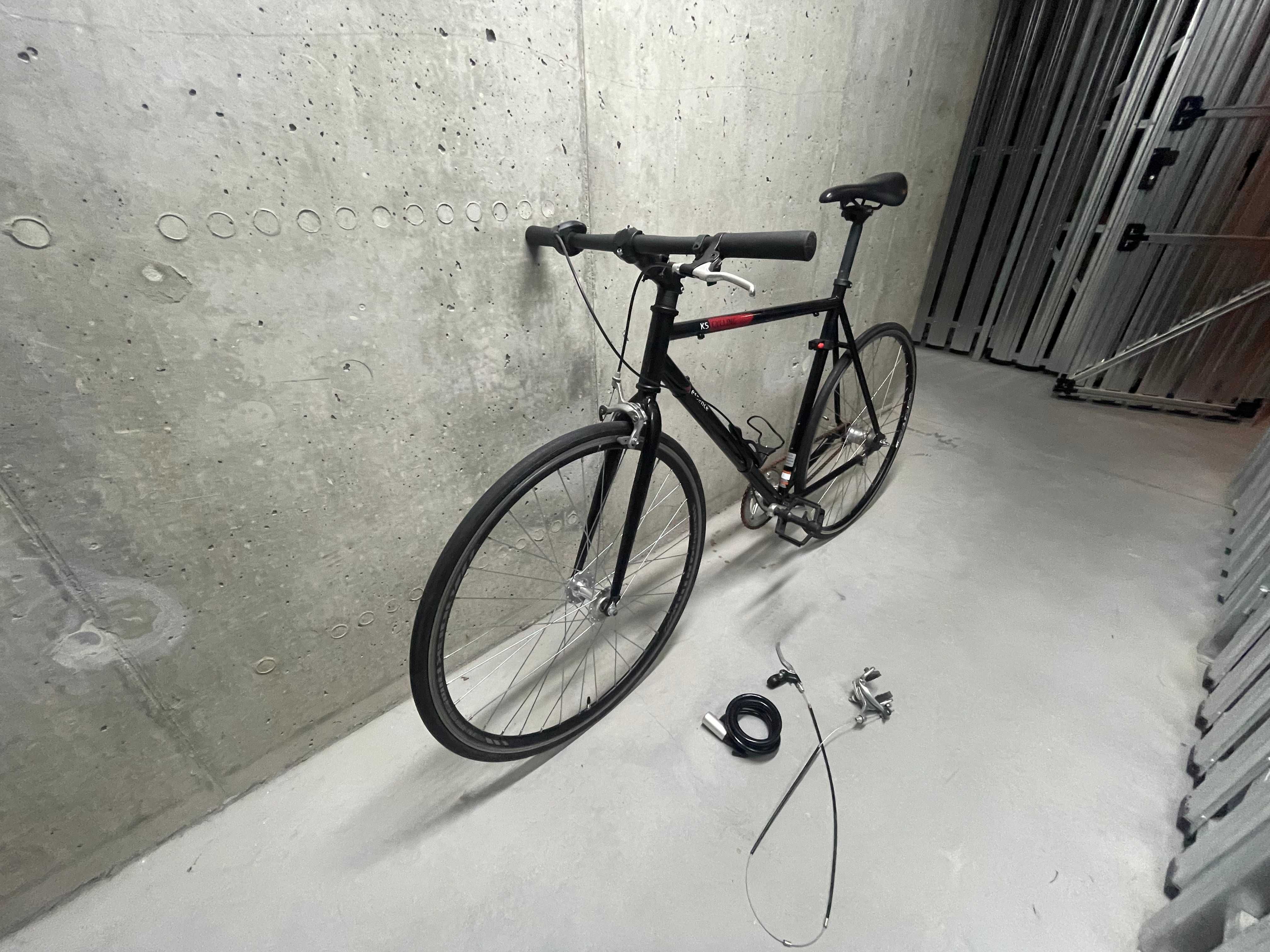 Rower miejski KS Cycling Essence - single speed przerobiony na Nexus 3