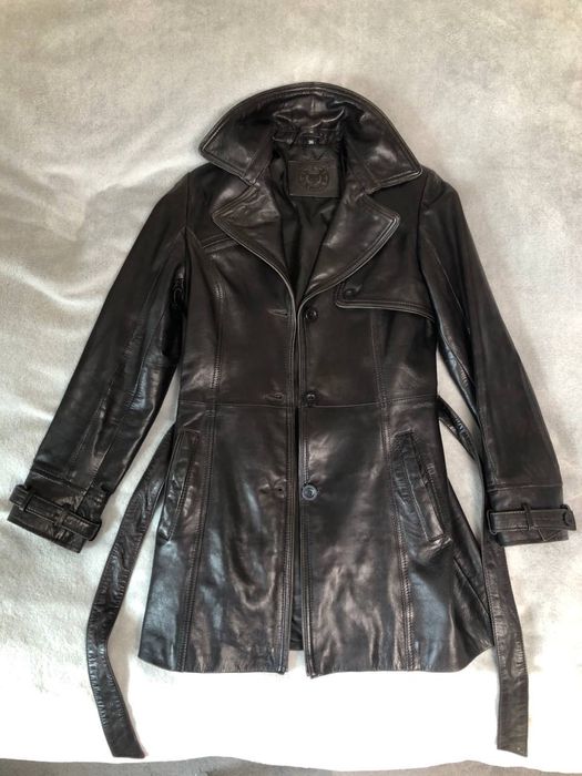 Куртка жіноча пальто натуральна шкіра 36 р.