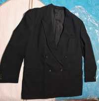 Casaco assertoado pura lã virgem OXFORD preto XL