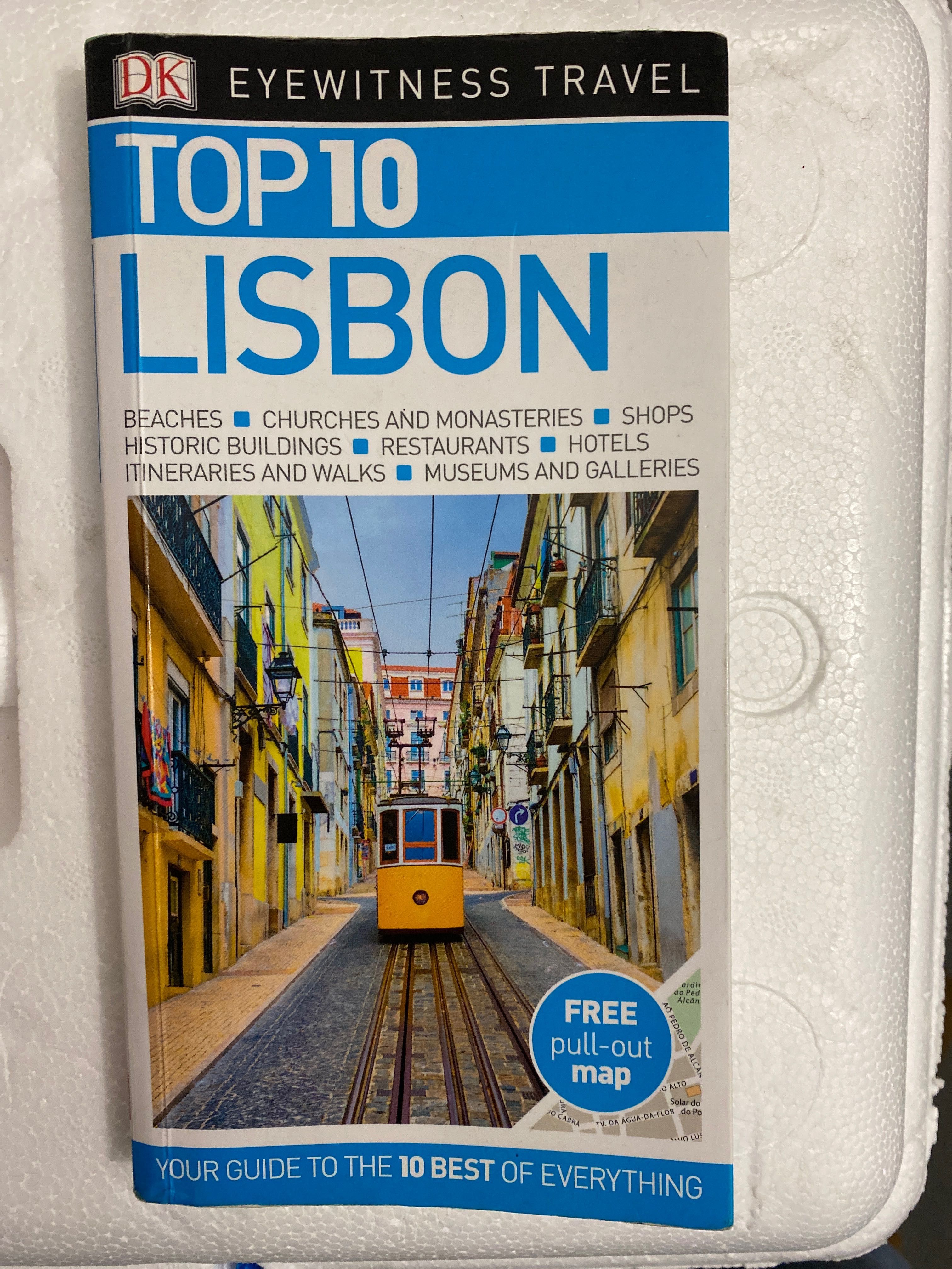 Guia de viagem Lisboa em inglês