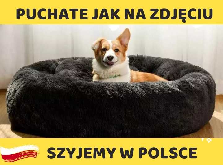 Legowisko dla psa kota CHMURKA pluszowa ciepłe puchate