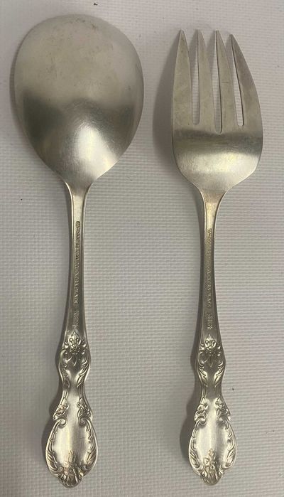 Ложки Вилки мельхиоровые РОЗА