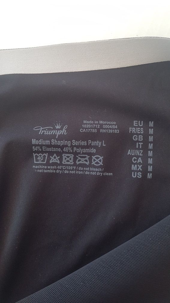 Triumph Medium Shaping Series Figi modelujące damskie czarne M pants
