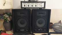 Zestaw kolumny Phonic 408 + wzmacniacz