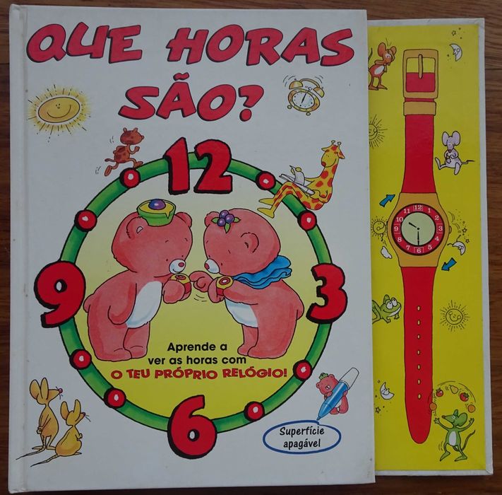 Que Horas São (Aprende A Ver As Horas Com O Teu Próprio Relógio)