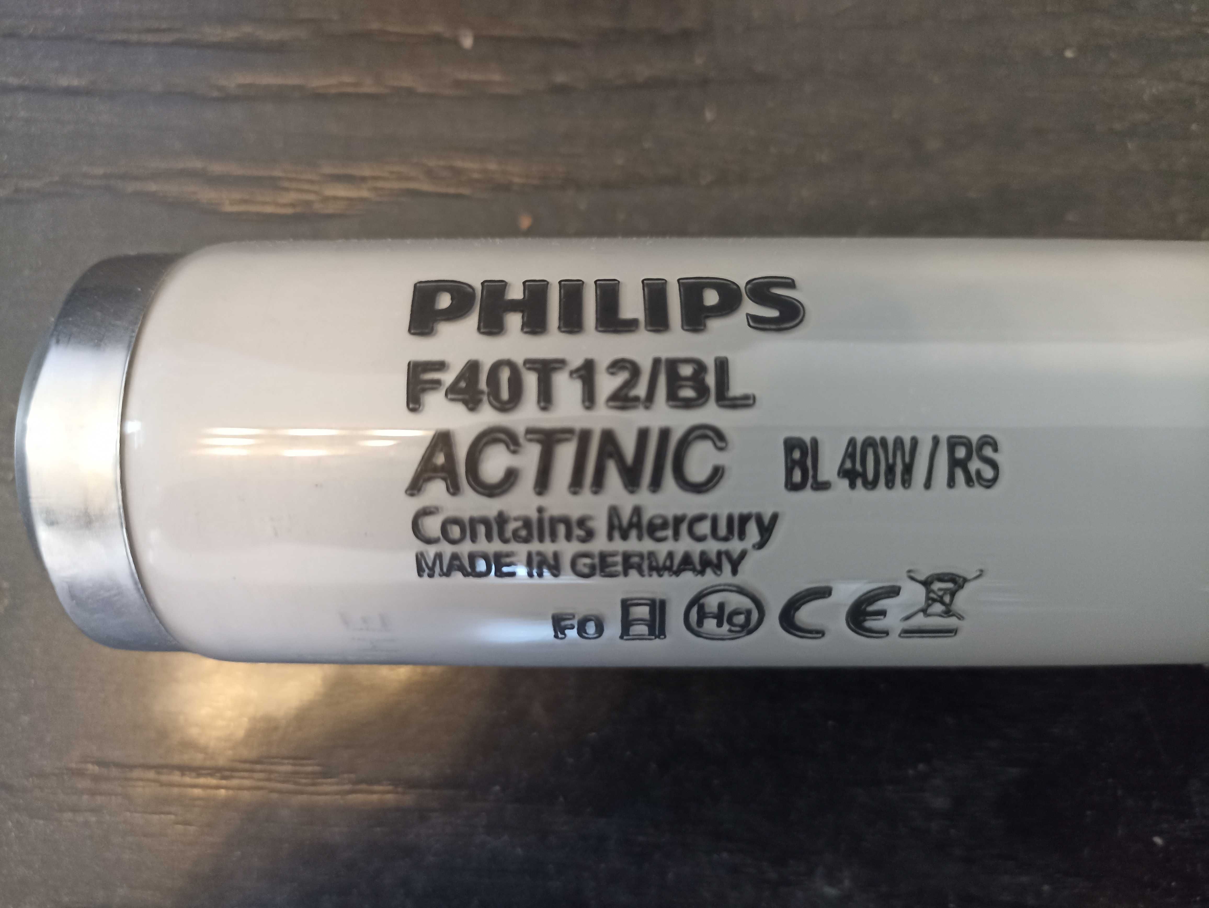 Лампа ультрафиолетовая PHILIPS Actinic BL TL 40W/10 G13
