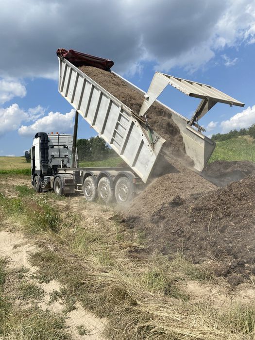 Zestaw wolwo fh 12 + naczepa wywrotka