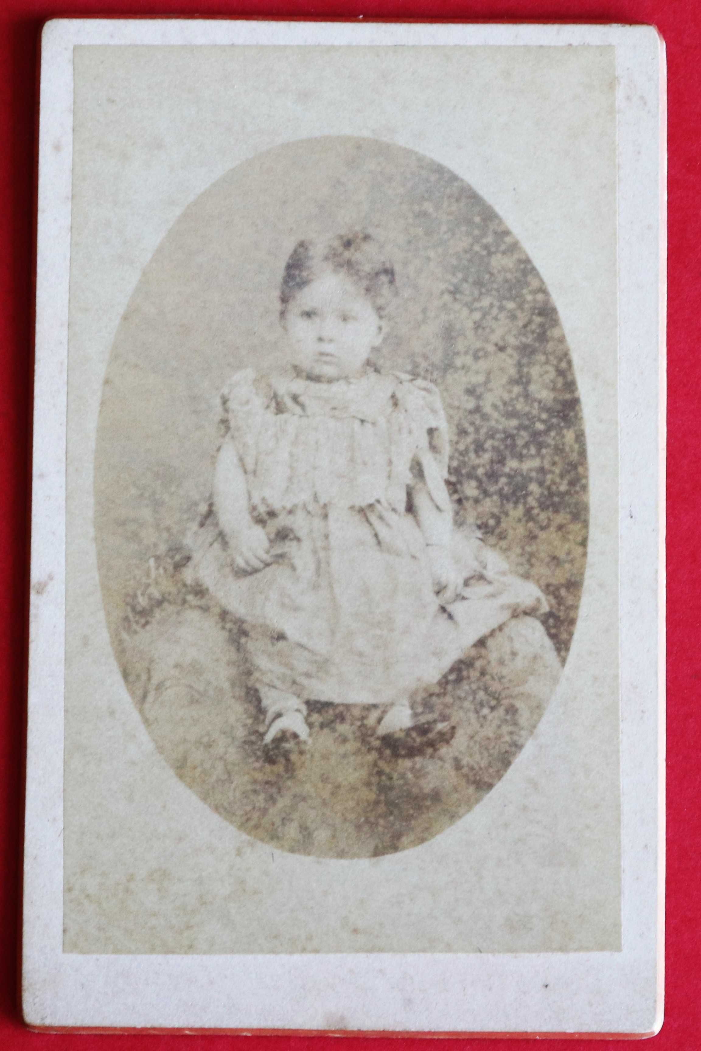 Criança CDV Manoel Joaquim da Silva Photographia Leiriense, Leiria