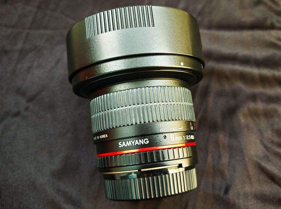 Samyang 8mm f3.5 UMC Fish-Eye CS II Nikon