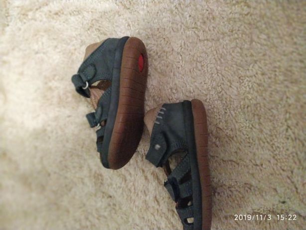 Босоножки для мальчика кожаные сандали