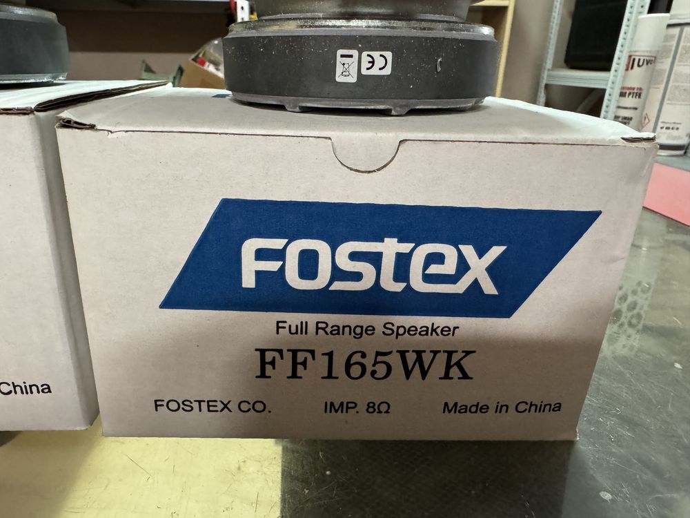 Głośniki pełnozakresowe FOSTEX FF165WK - Para (2 szt.)