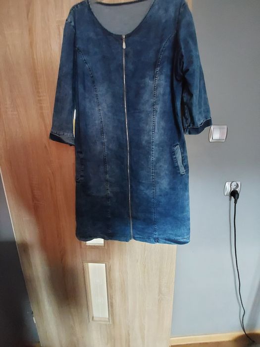 Sukienka 4xl dzinsowa
