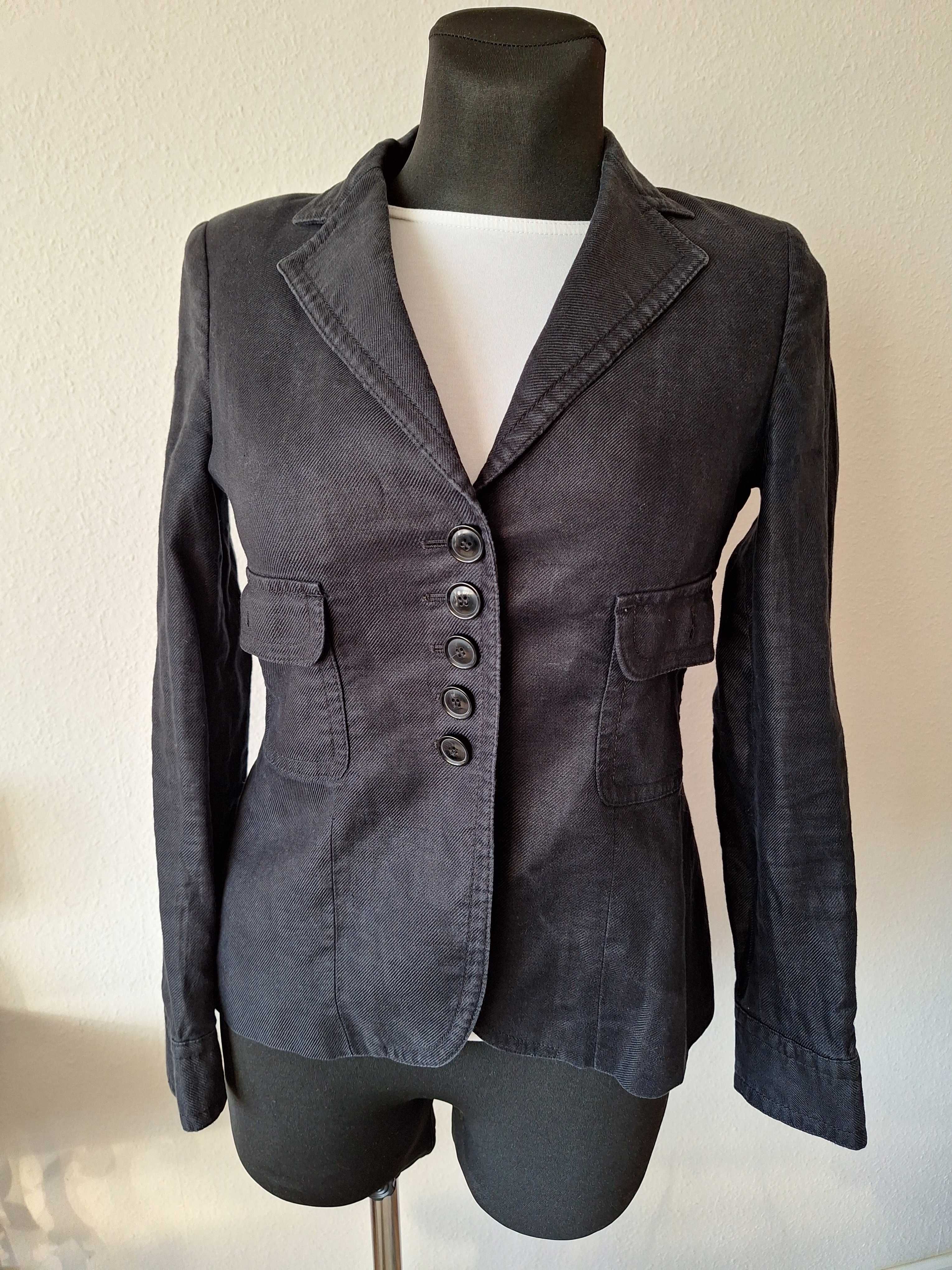 Lniana damska marynarka Massimo Dutti