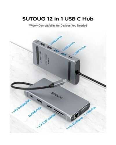 port usb 12 in 1