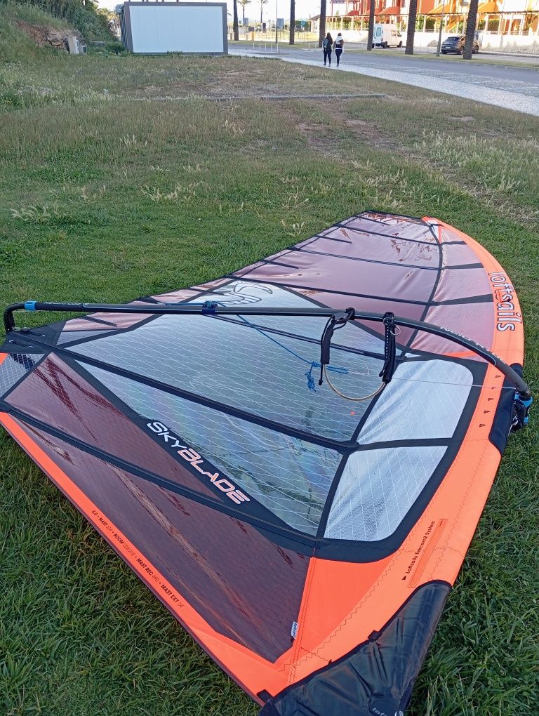 Vela windsurf foil loftsails skyblade 8 mts