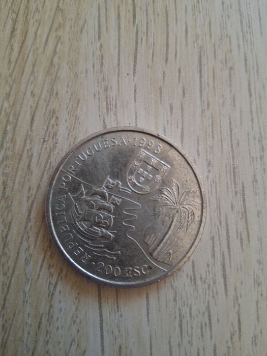 Moeda de coleção 200 escudos