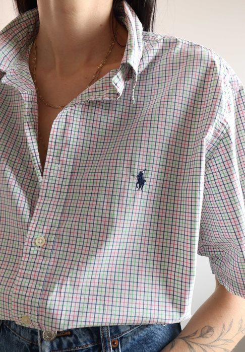 Bawełniana koszula Polo Ralph Lauren 100% bawełna XL