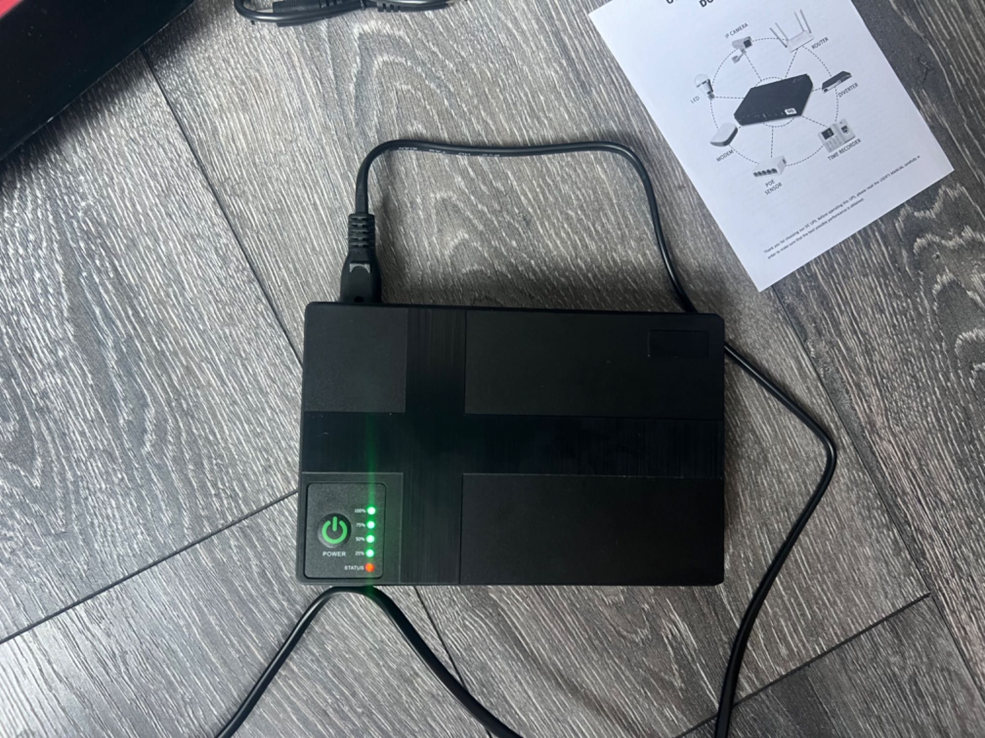 Mini UPS Безперебійник для роутера ДБЖ 10400 mAh DC1018P