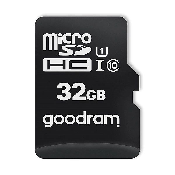 Goodram Microcard 32 GB karta pamięci micro SD HC UHS-I class 10, adap