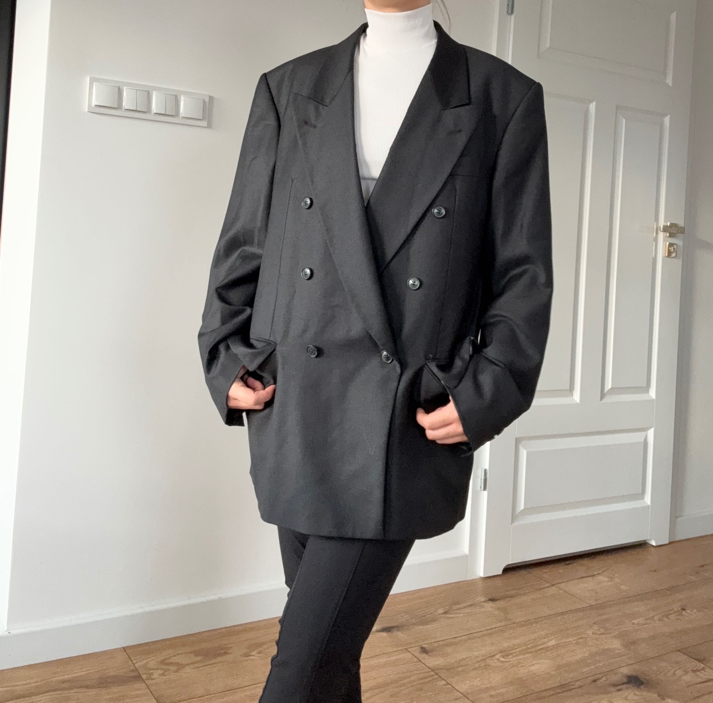 Angelo Litrico for C&A welniana dwurzedowa marynarka