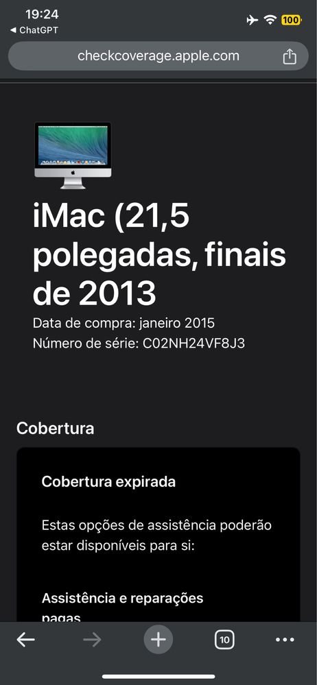 iMac 21,5”(usado)