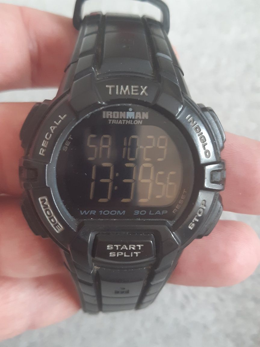 Timex Indiglo IRONMAN Triathlon WR100M bardzo dobry stan