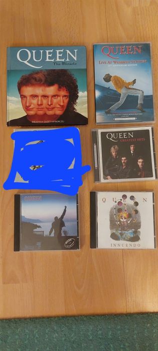 Płyty DVD CD Queen
