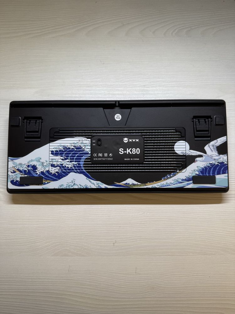 Механічна ігрова клавіатура SK80 з RGB підсвіткою