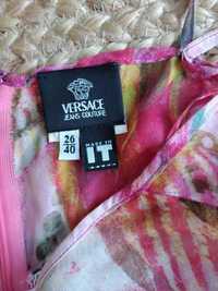 Alta costura - Versace vestido sêda linha sereia