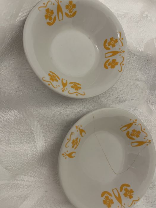 Miseczki prlu porcelana.