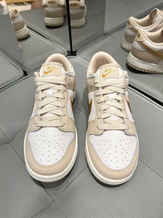 "Buty Trampki" Nike_Dunk Low Phantom Metallic Gold_R.37.5