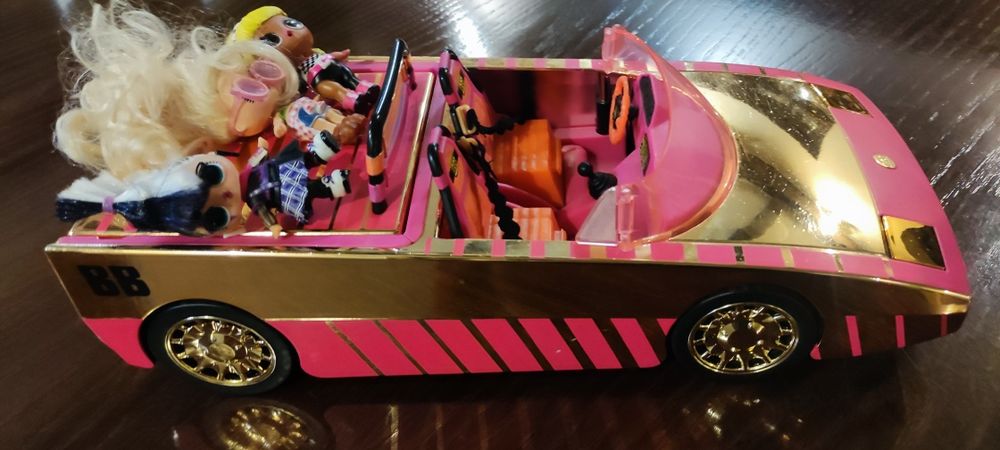 Lol suprise samochód car pool z 3 laleczkami