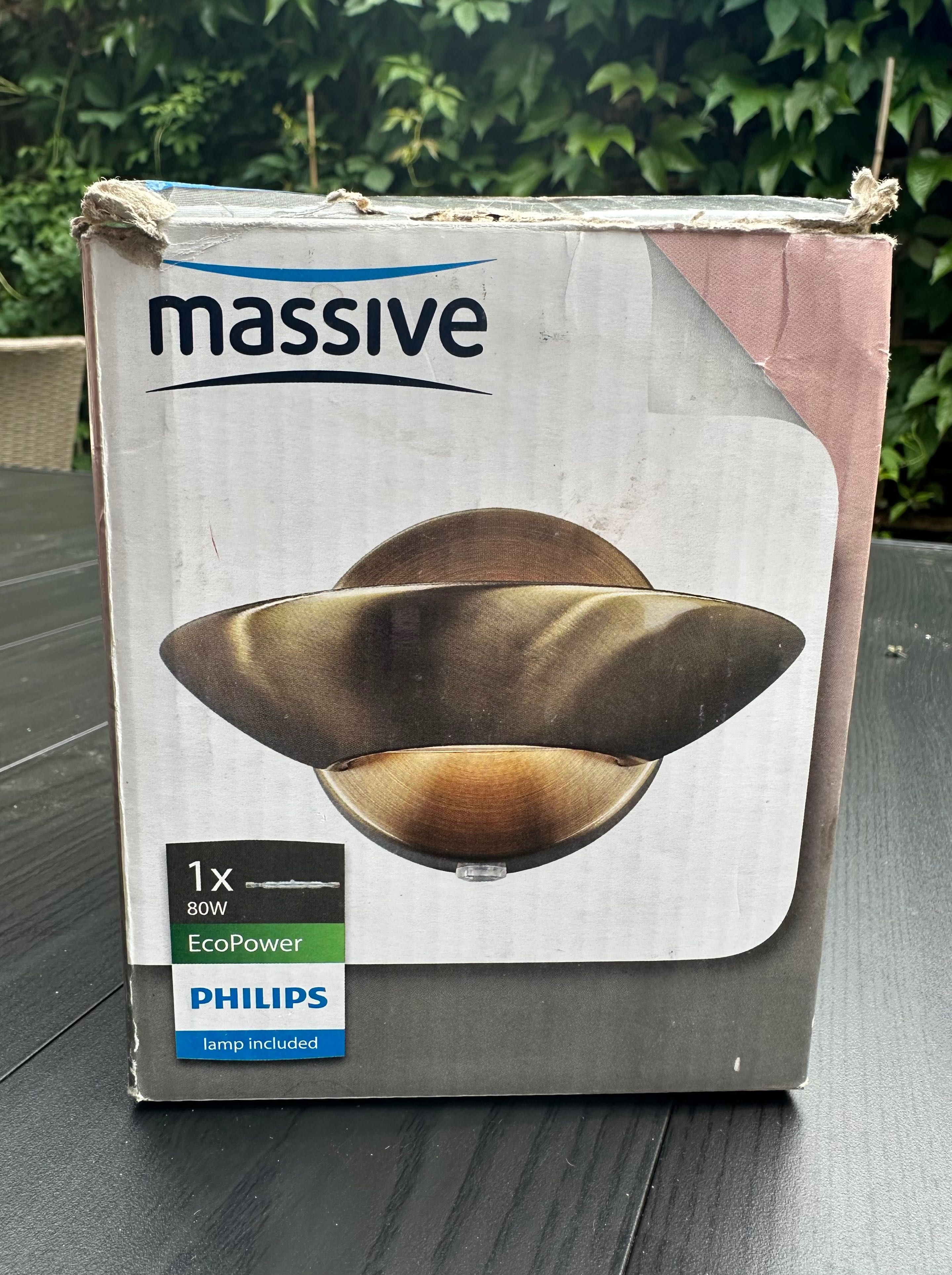 Lampa kinkiet Philips Massive Nicole, nowa