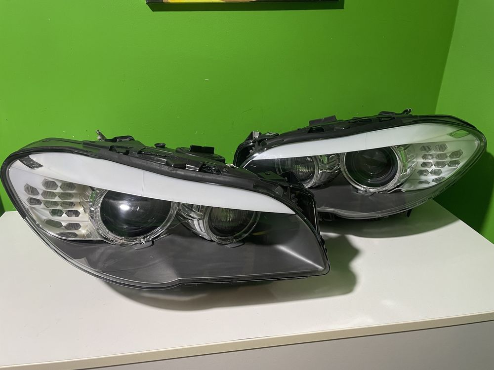 Фара BMW F10 F11 Adaptive USA Фары БМВ Ф10 Ф11 блоки фар разборка