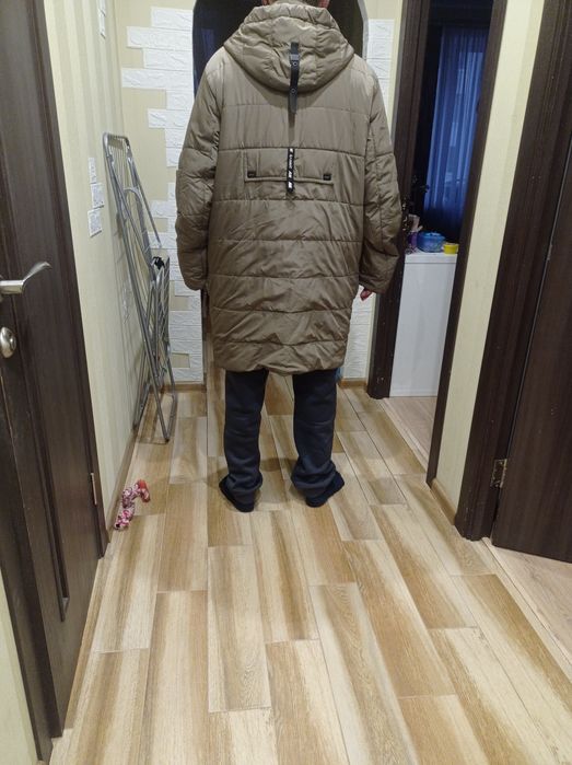 Зимова куртка,подовжена