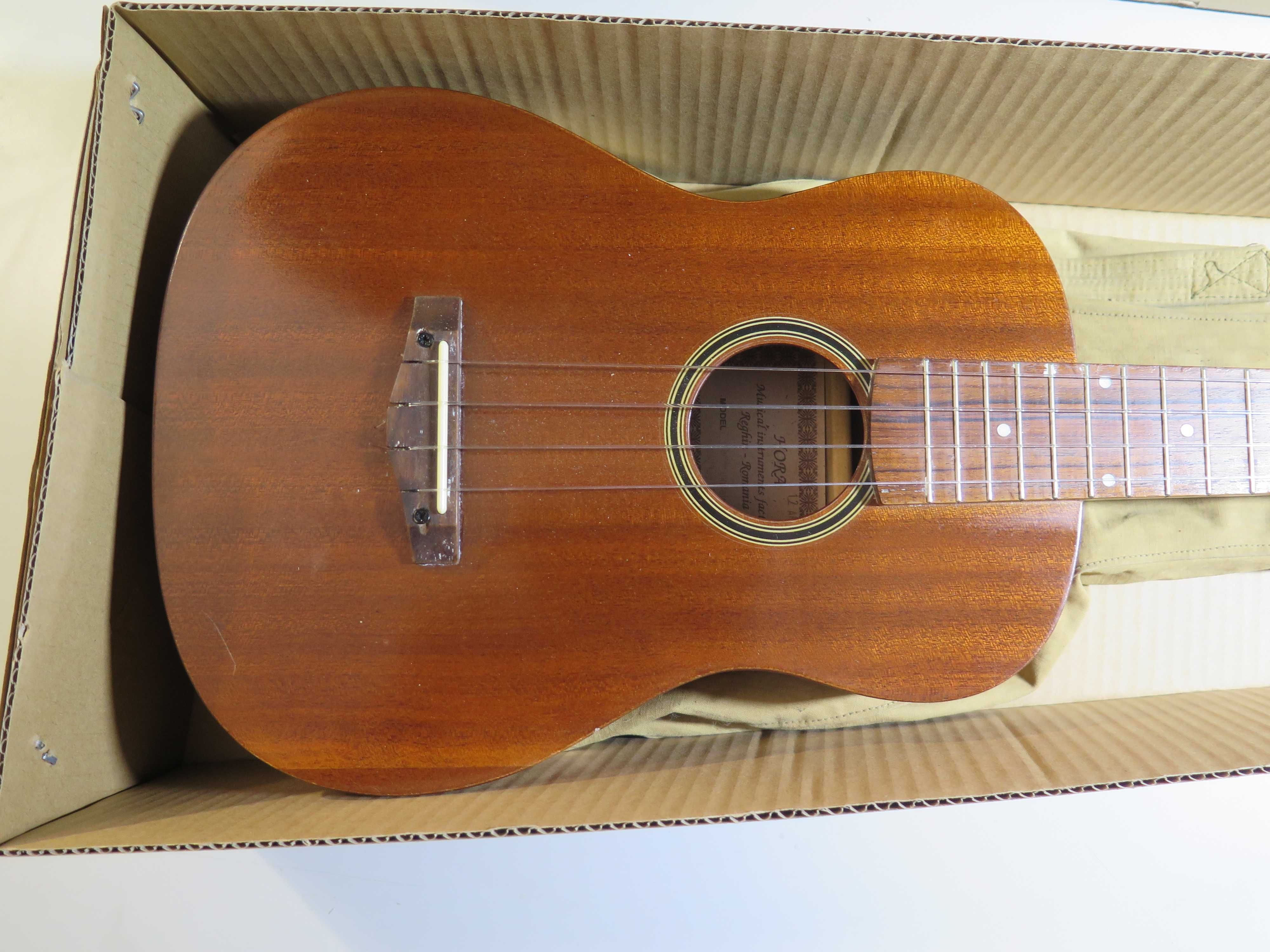 Ukulele sopranowe, elektroakustyczne.