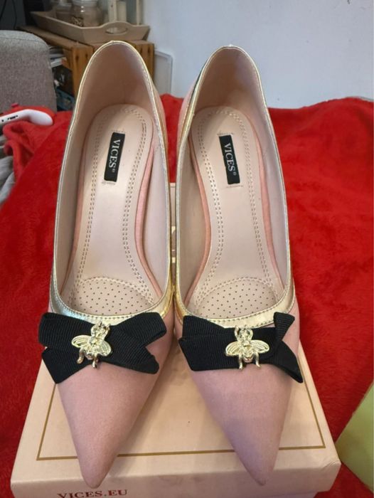 Różowe Szpilki Sailor Moon 39 (ale to 38) Baby Pink Born2be/Vices