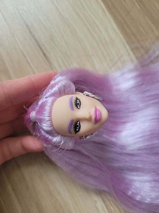 Główka barbie extra długie miękkie wlosy