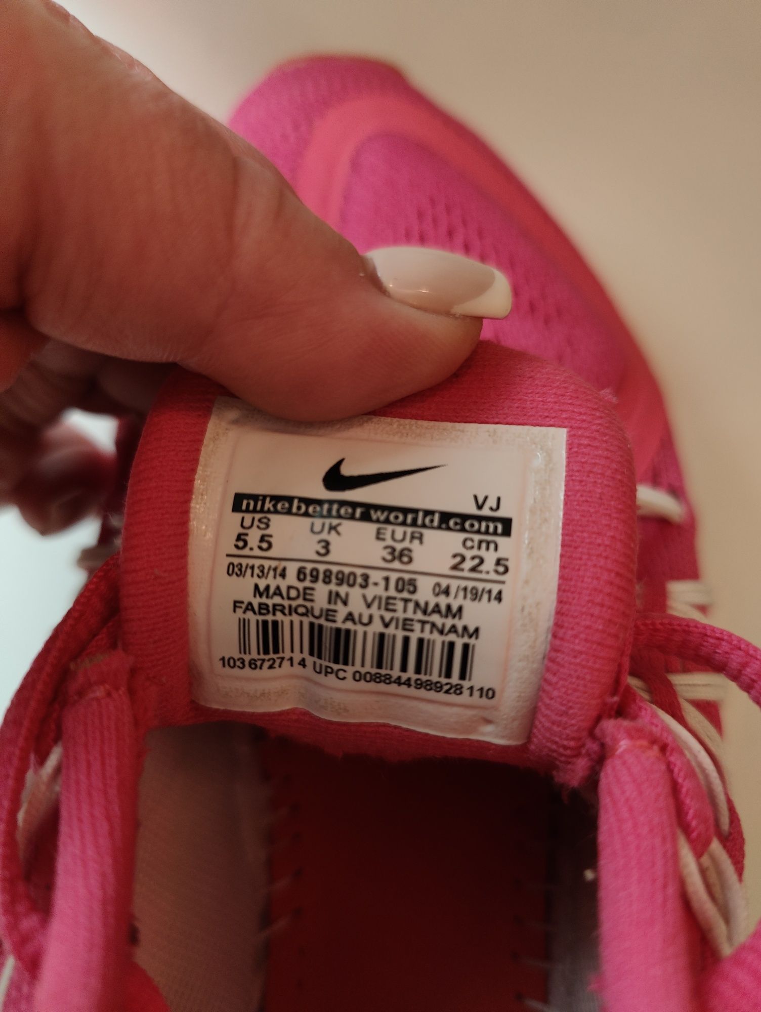 Кроссовки Nike Air-Max  "Pink Foil"Оригинал!Сша
Кроссовки Nike Air-Max