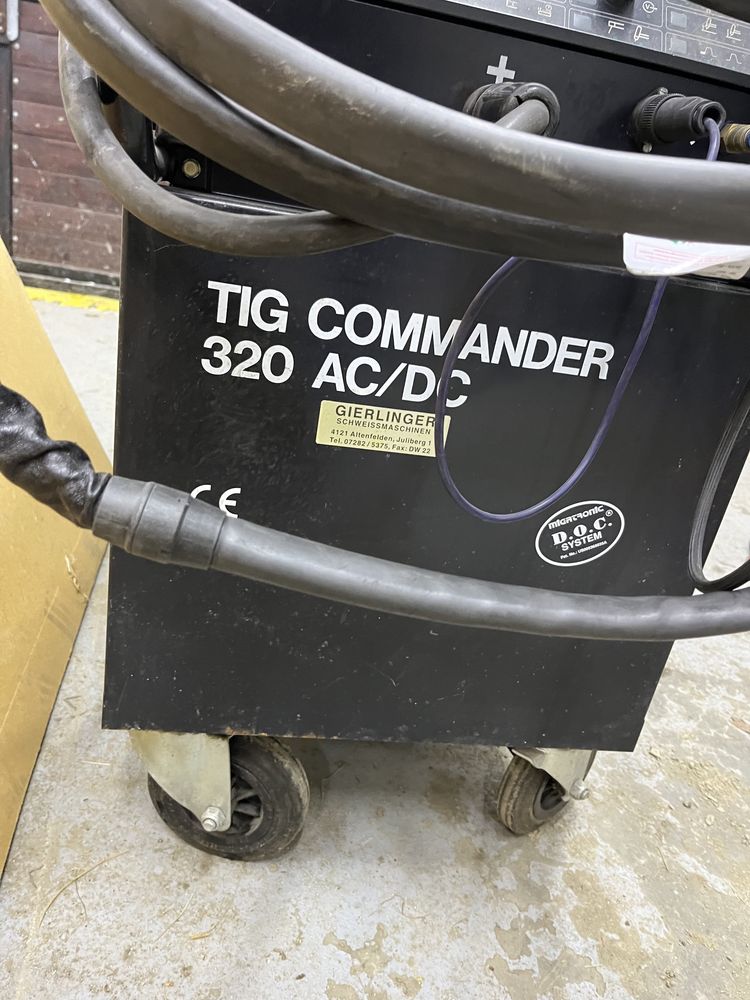 Migatronic tig Commander 320 AC/DC chlodzony Ciecza
